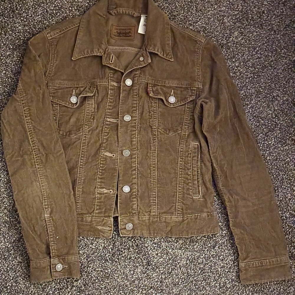 Levi's Brown Corduroy Jacket Women’s